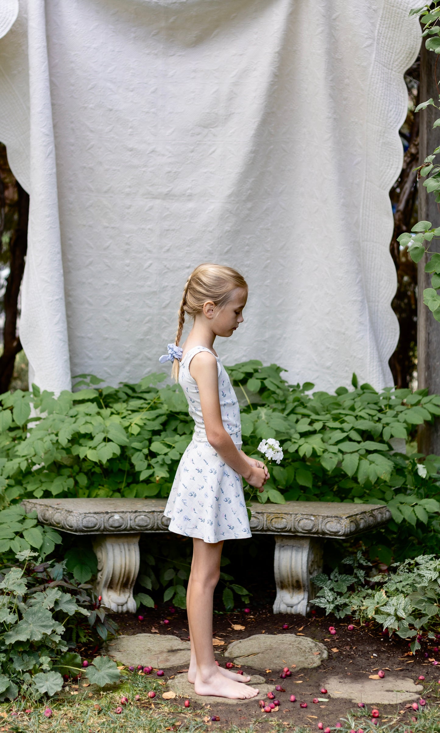 pima skort . garden windowpane