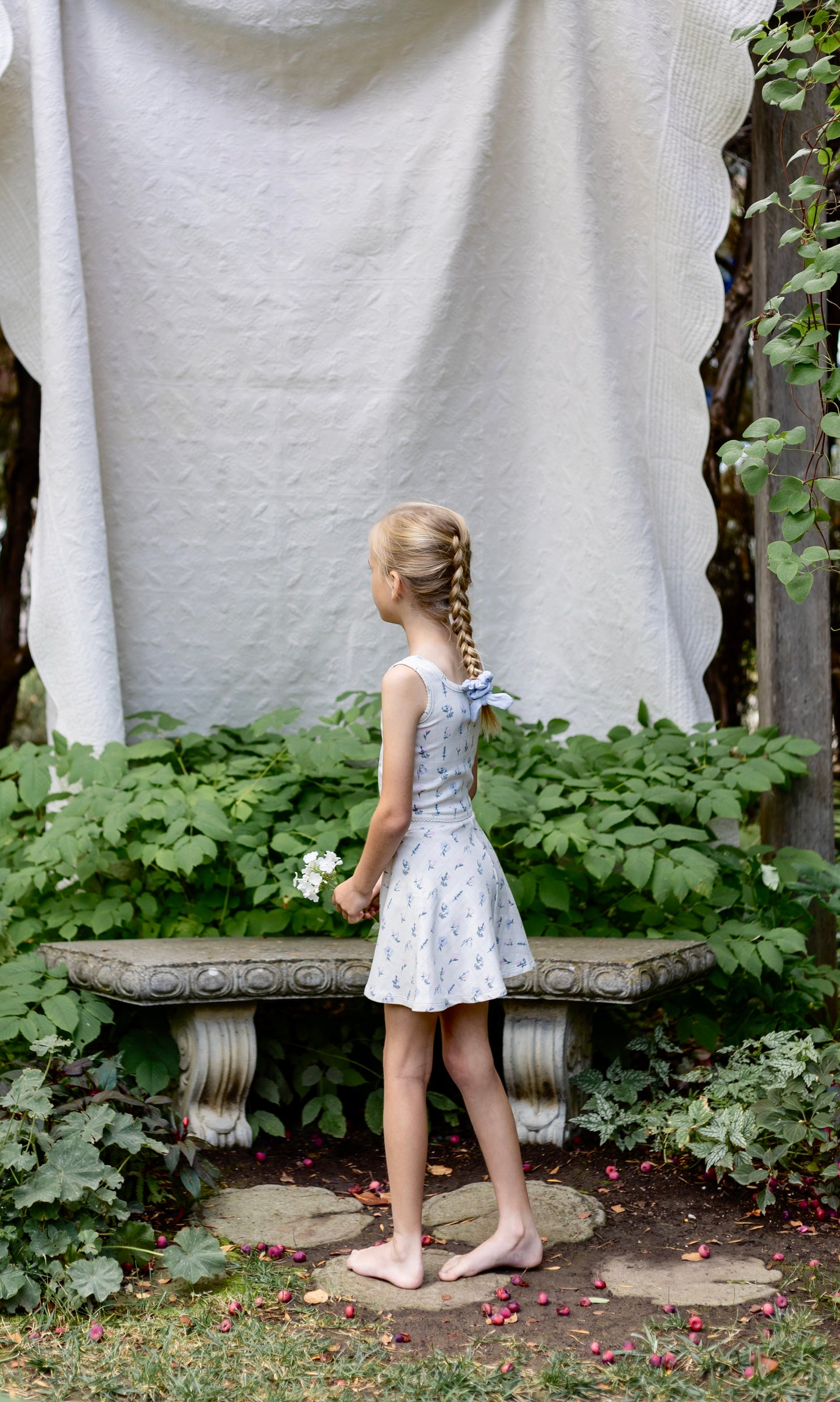 pima skort . garden windowpane