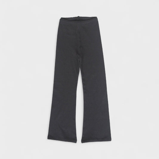 pima flare pant . noir