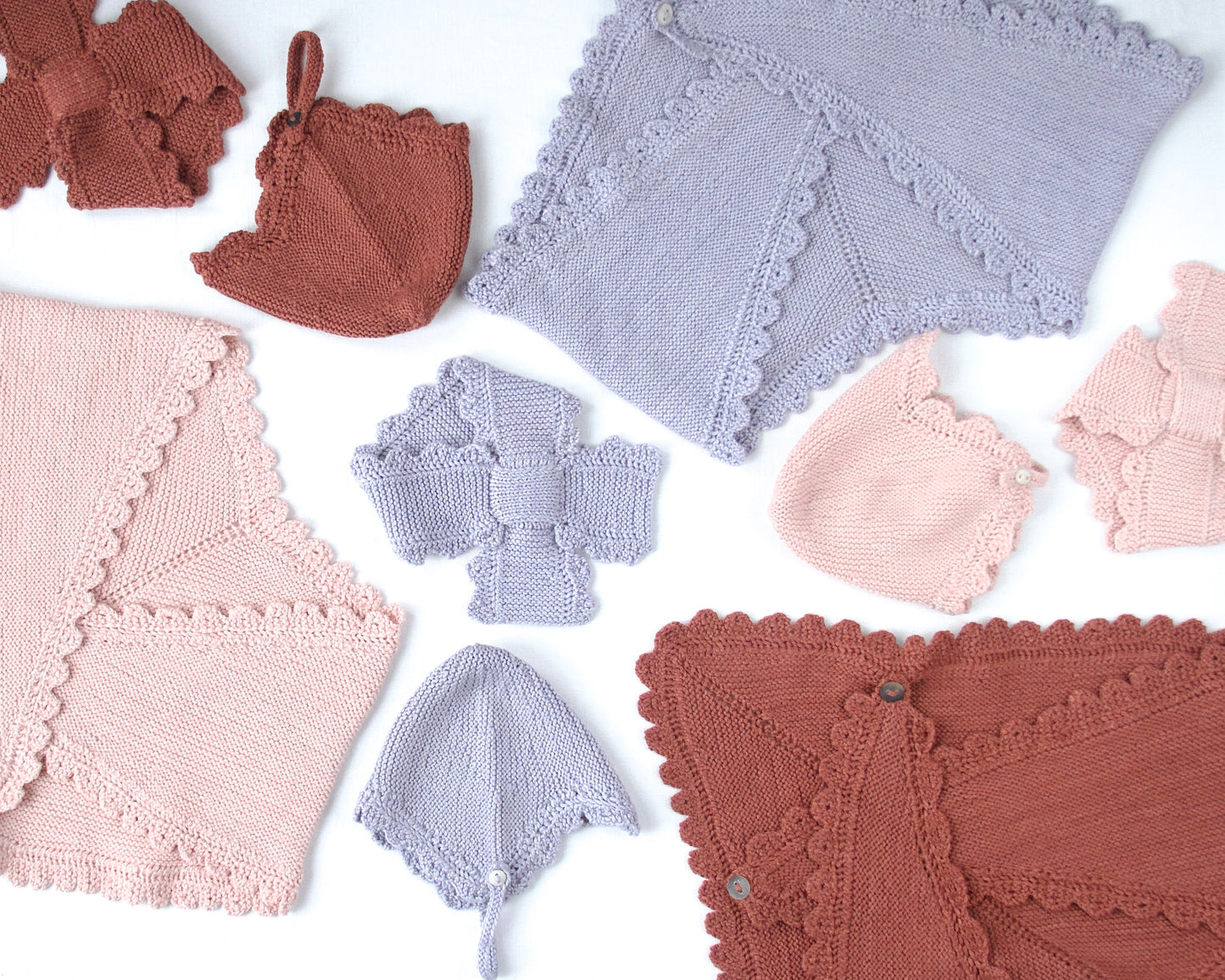 lace-edge cap . heather