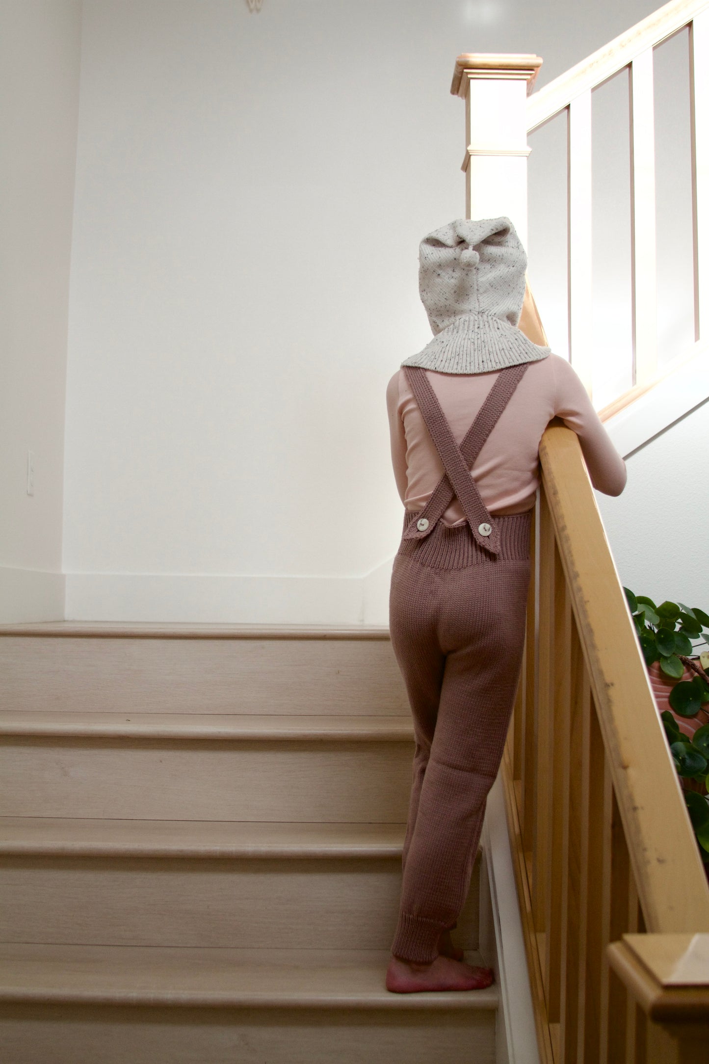 balaclava . snowdrop tweed