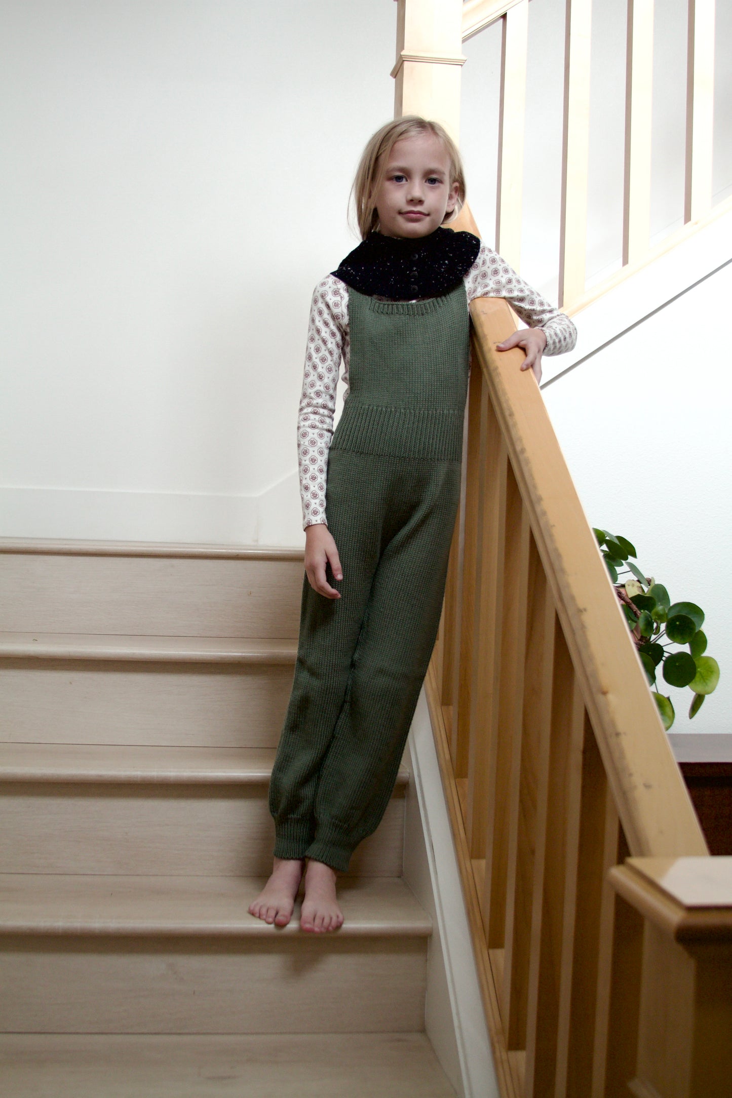 overalls . olive
