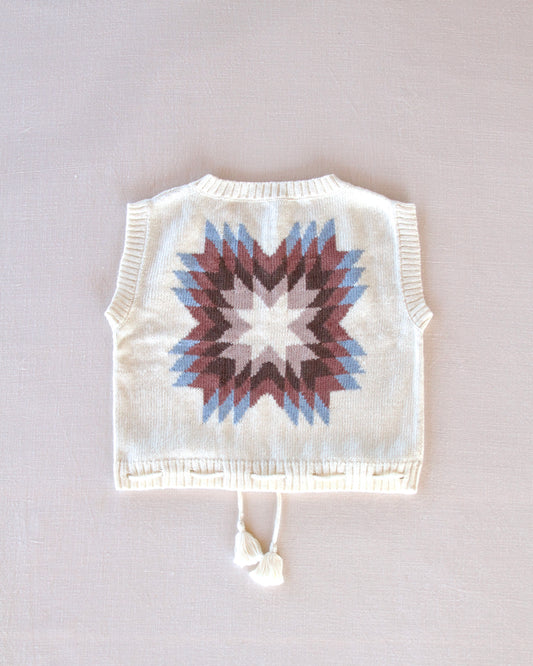 lone star vest . natural