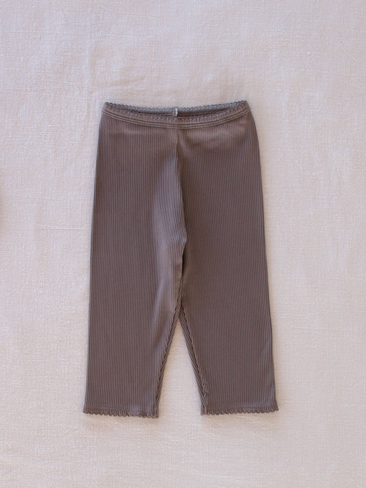 ribbed crop leggings . silt