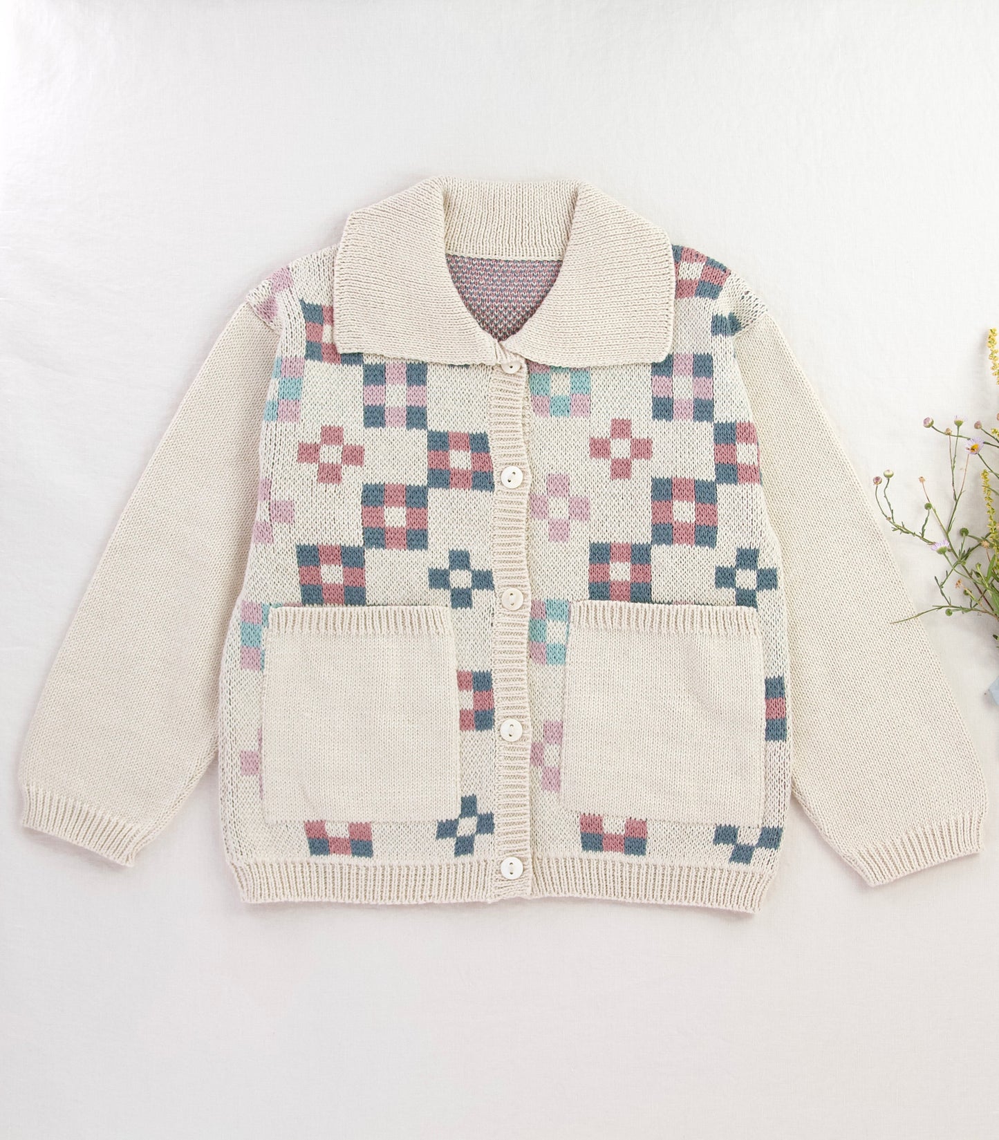 quilt block chore jacket
