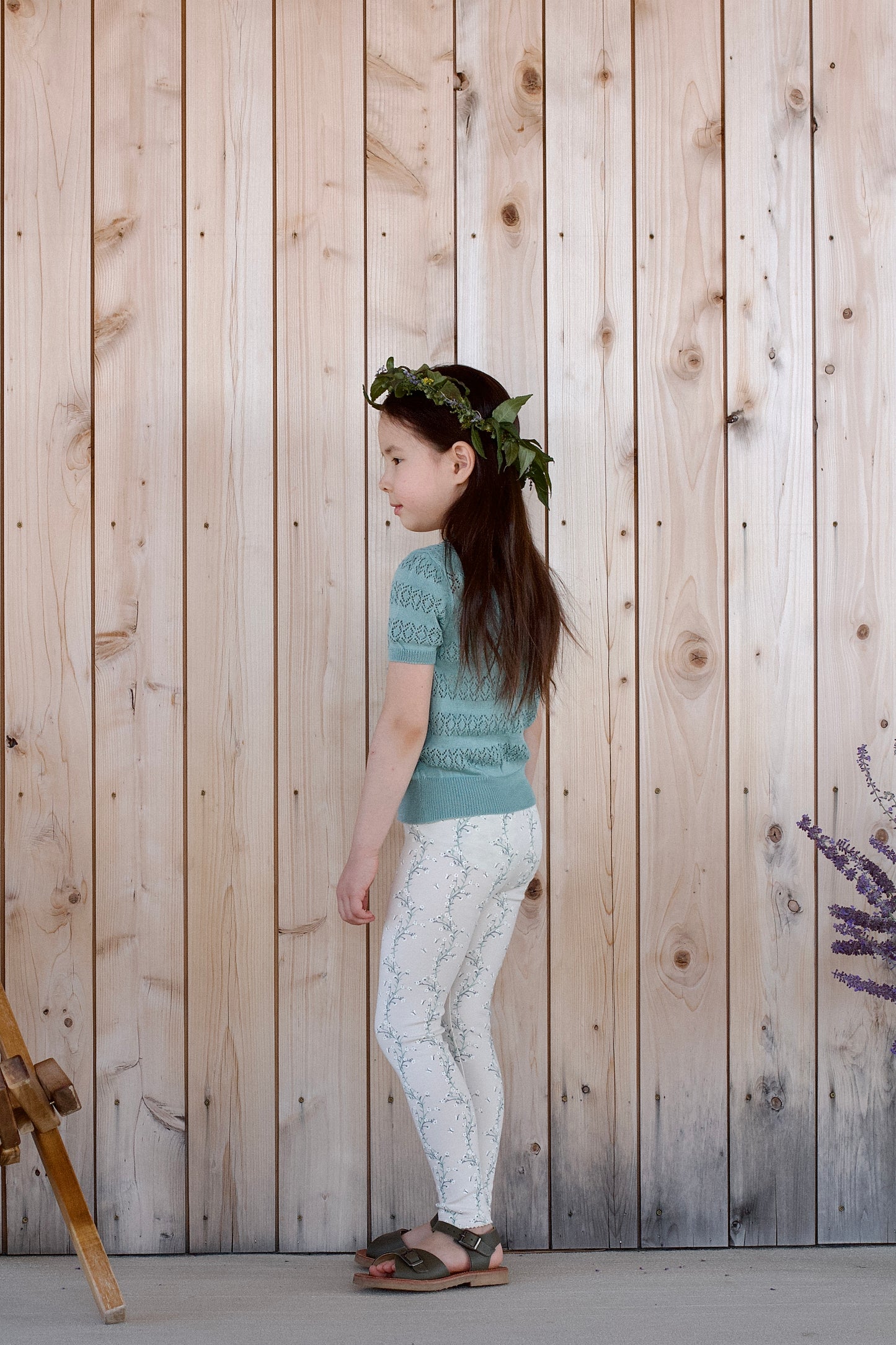 openwork lace cardigan . bluegrass