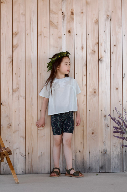 pima bike short . verdant trellis