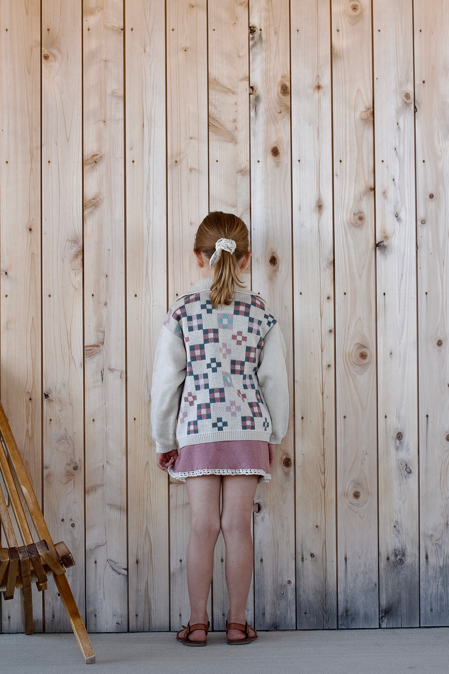 quilt block chore jacket