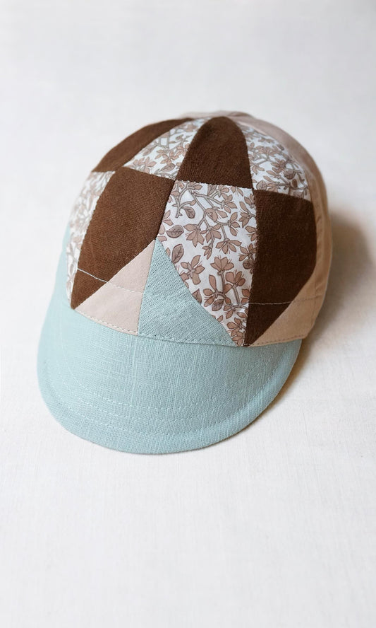 patchwork cap . moonflower