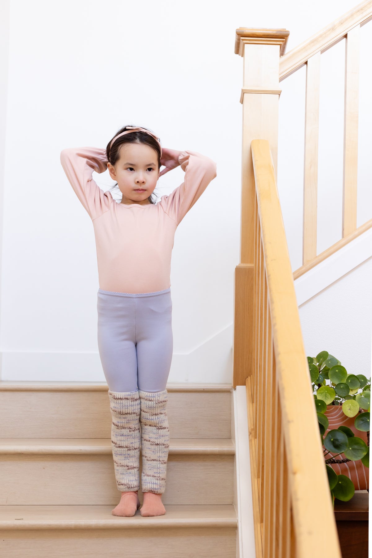 pima legging . heather