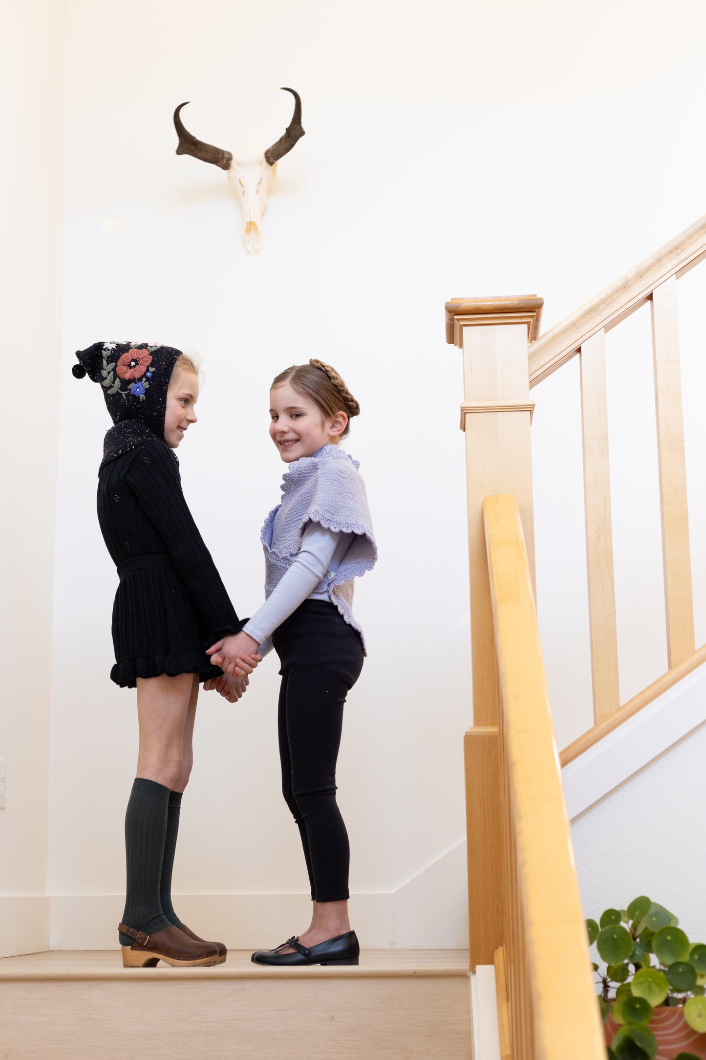 bouquet balaclava . noir tweed