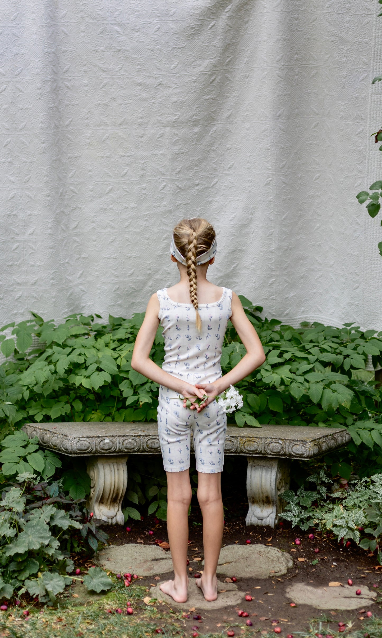 pima singlet . garden windowpane