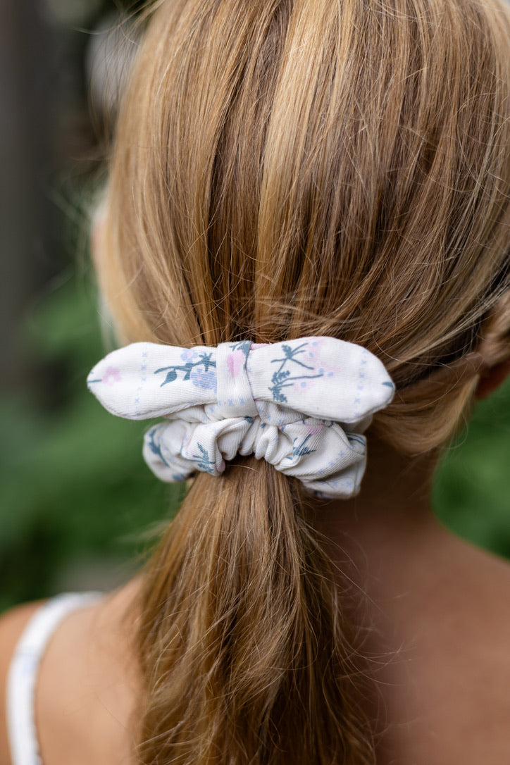 pima bow scrunchie