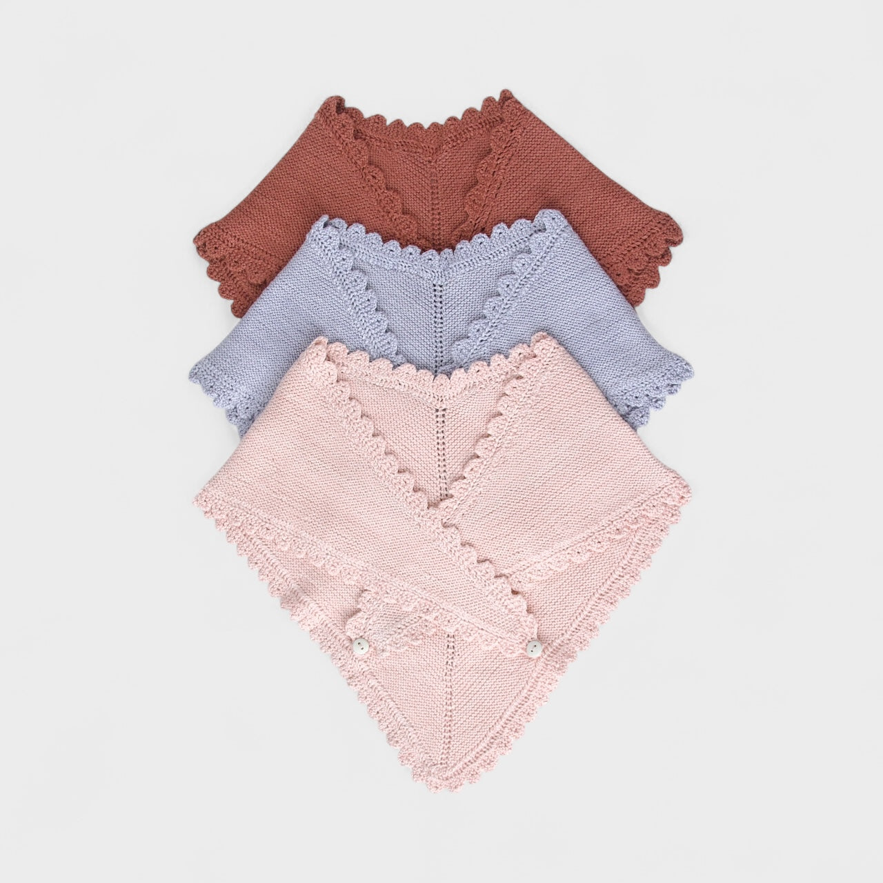 lace-edge shawl . madder root