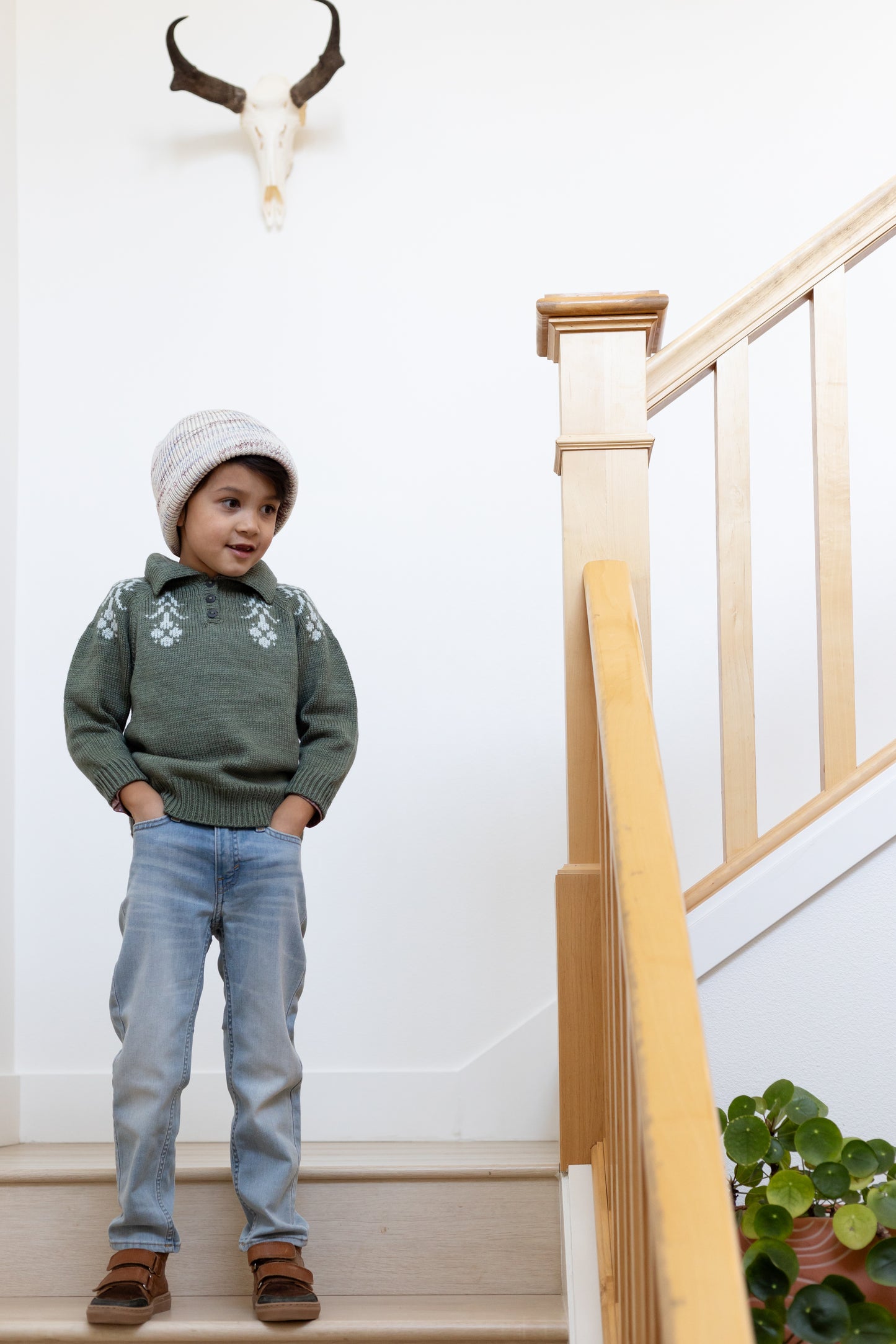 ski cap . watercolor