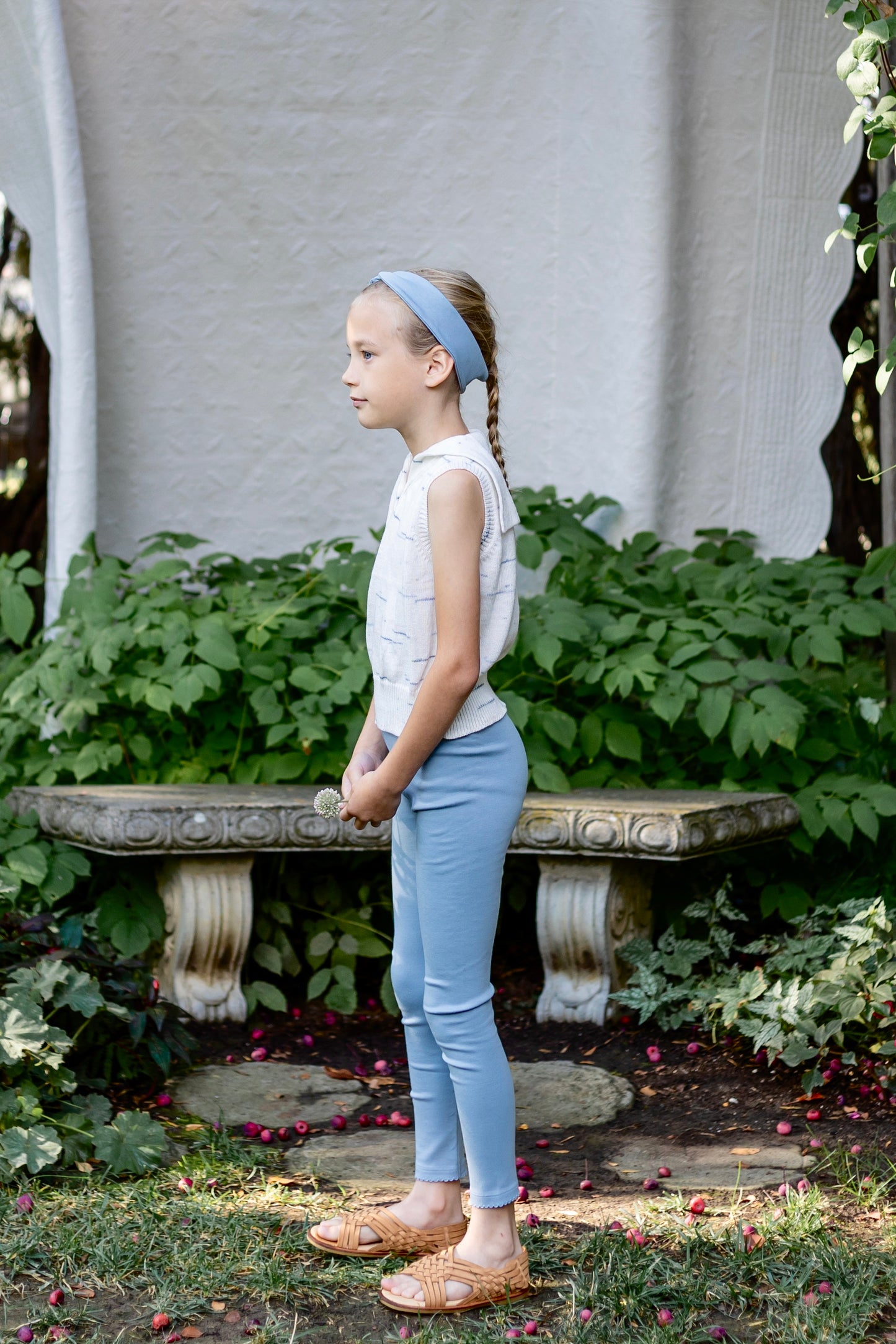 pima thin twist headband