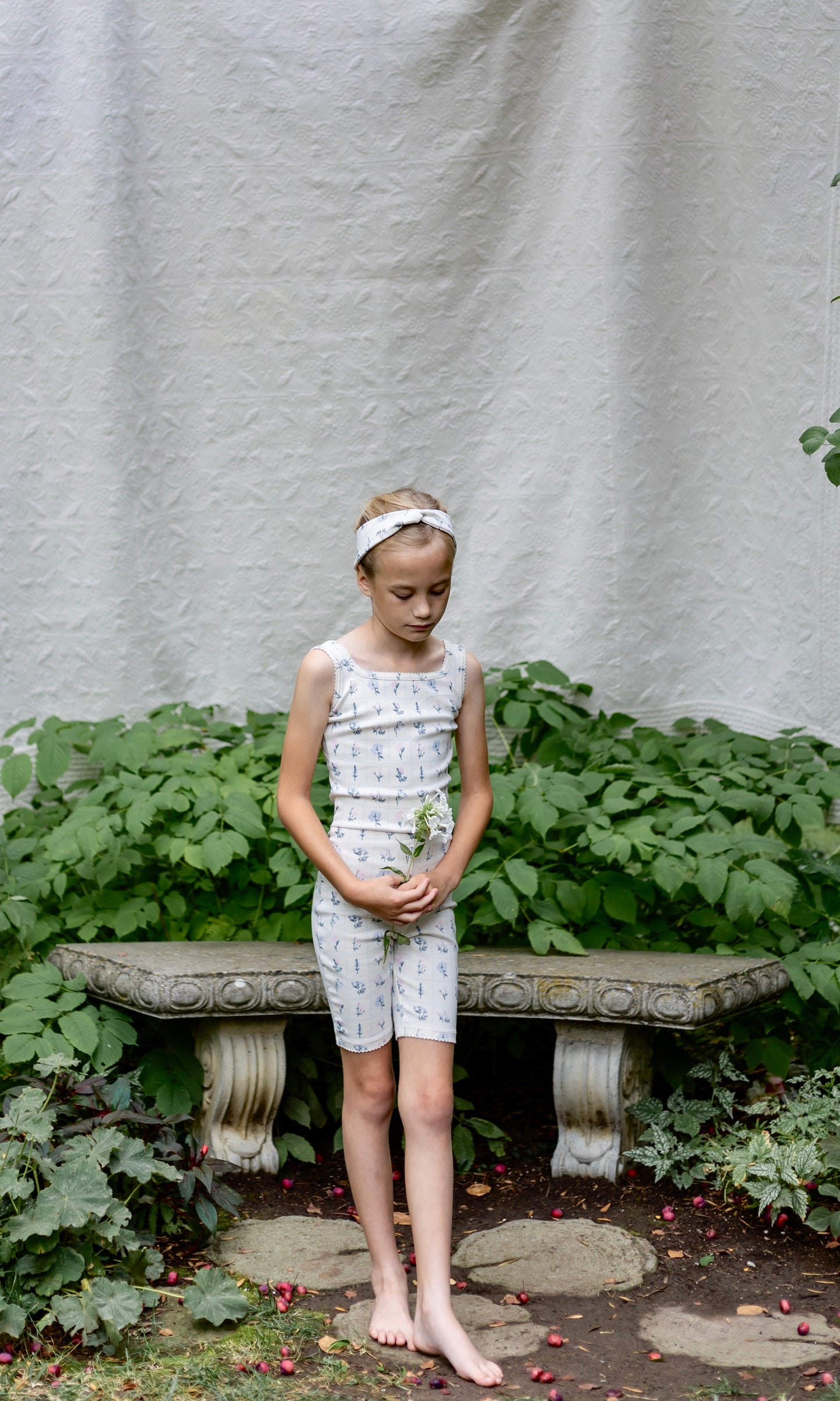 pima singlet . garden windowpane