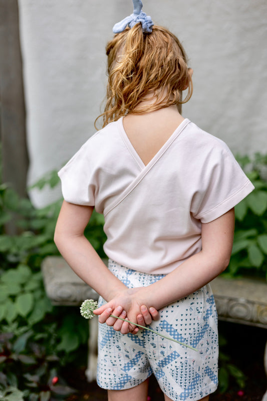 pima tie top . shell