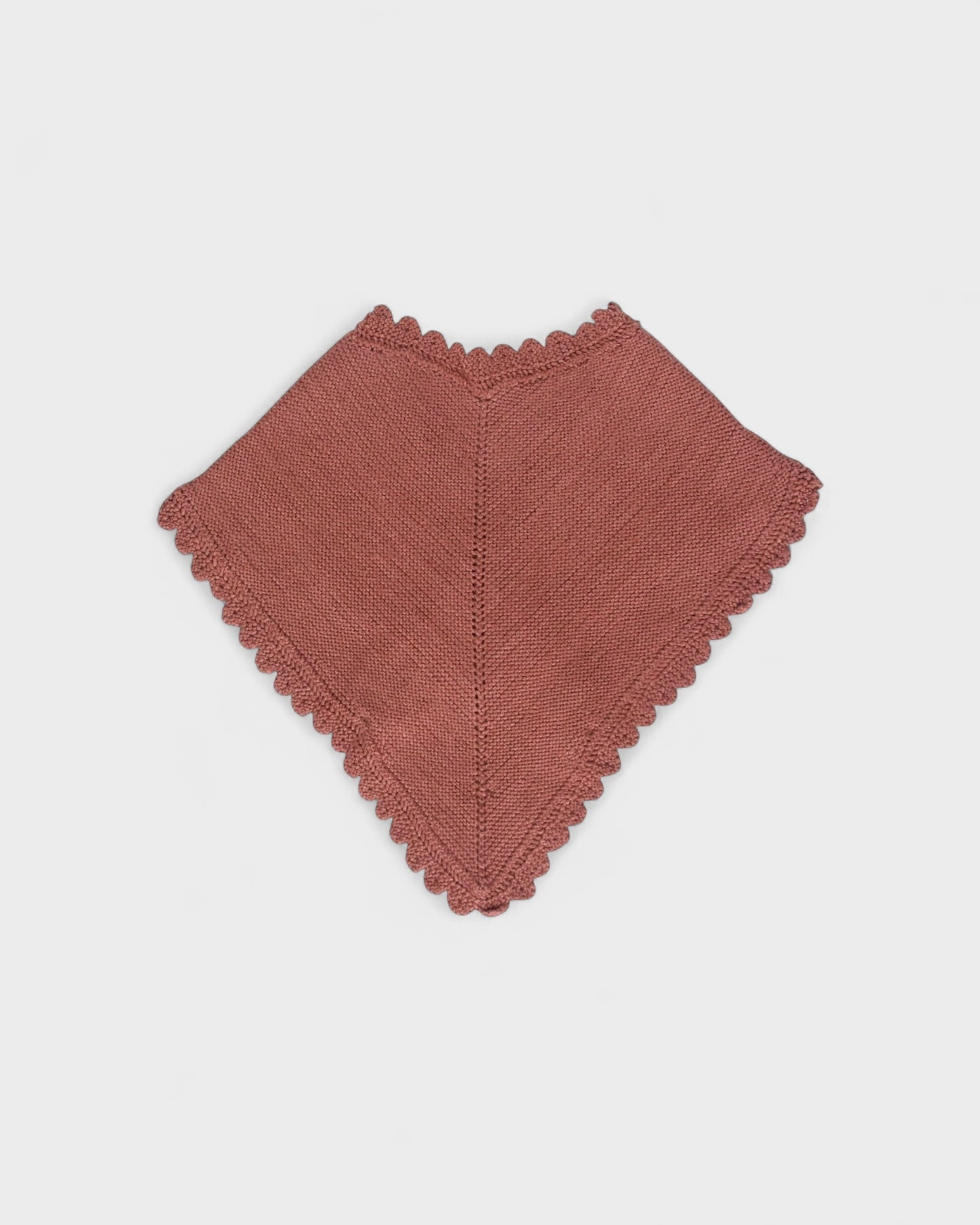 lace-edge shawl . madder root