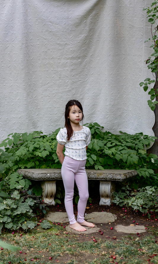 pima legging . thistle