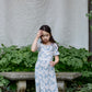 pima picnic dress . patchwork