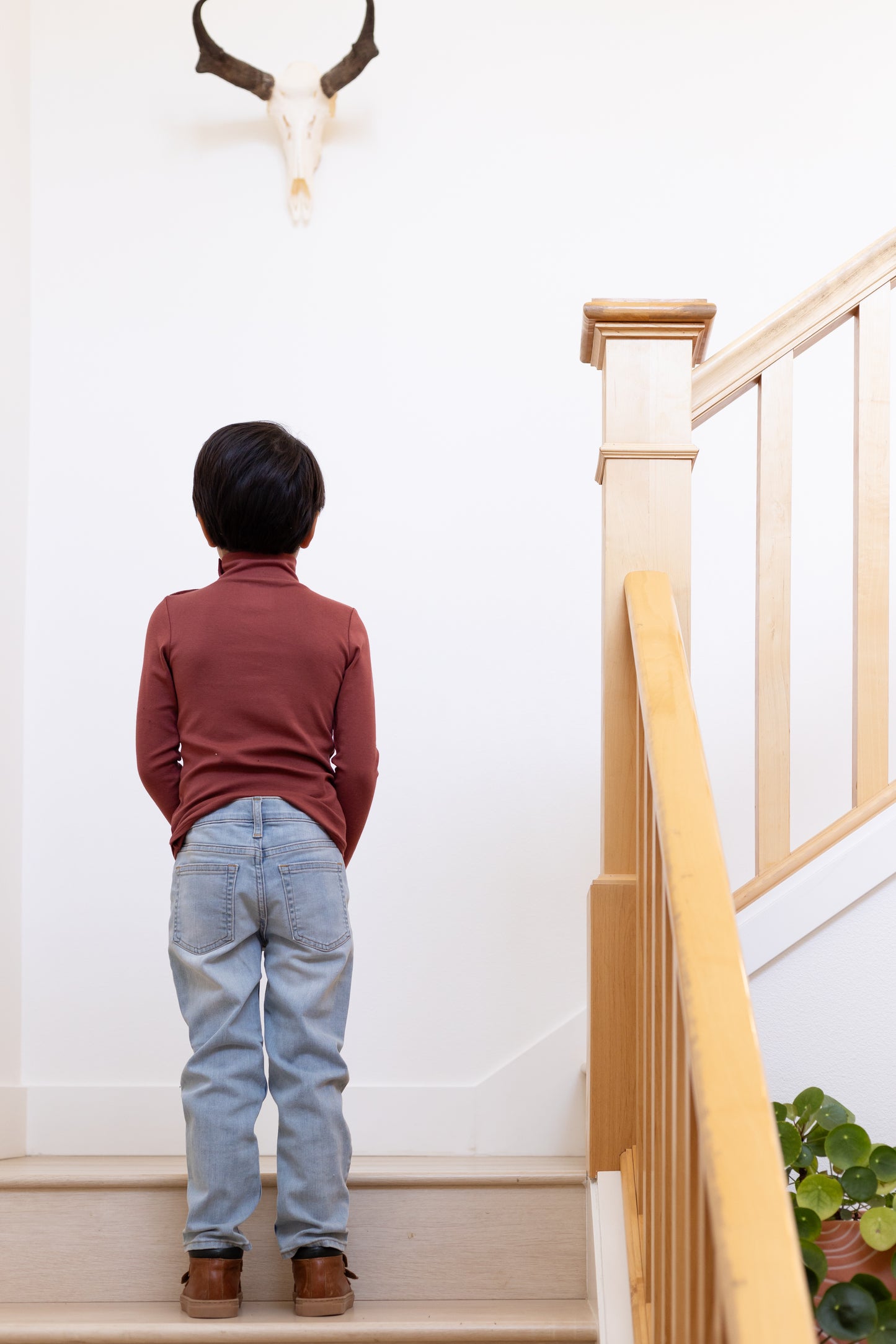 pima snap turtleneck . madder root