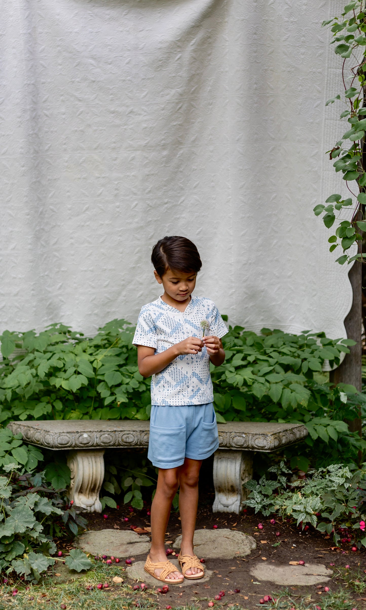 pima henley . patchwork