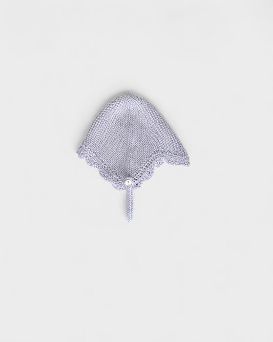 lace-edge cap . heather