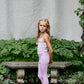 pima ruched camisole . thistle