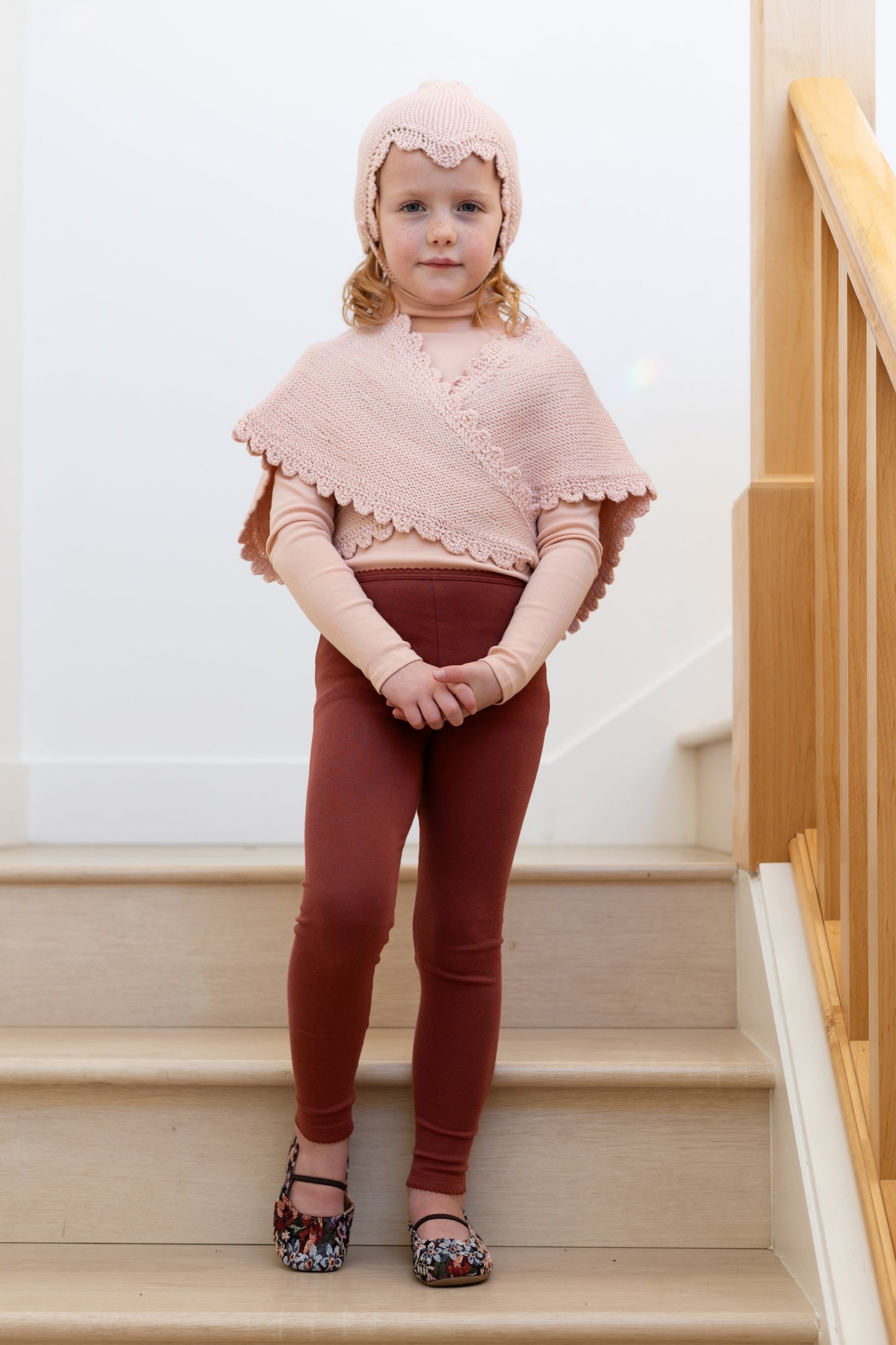 pima snap turtleneck . blush