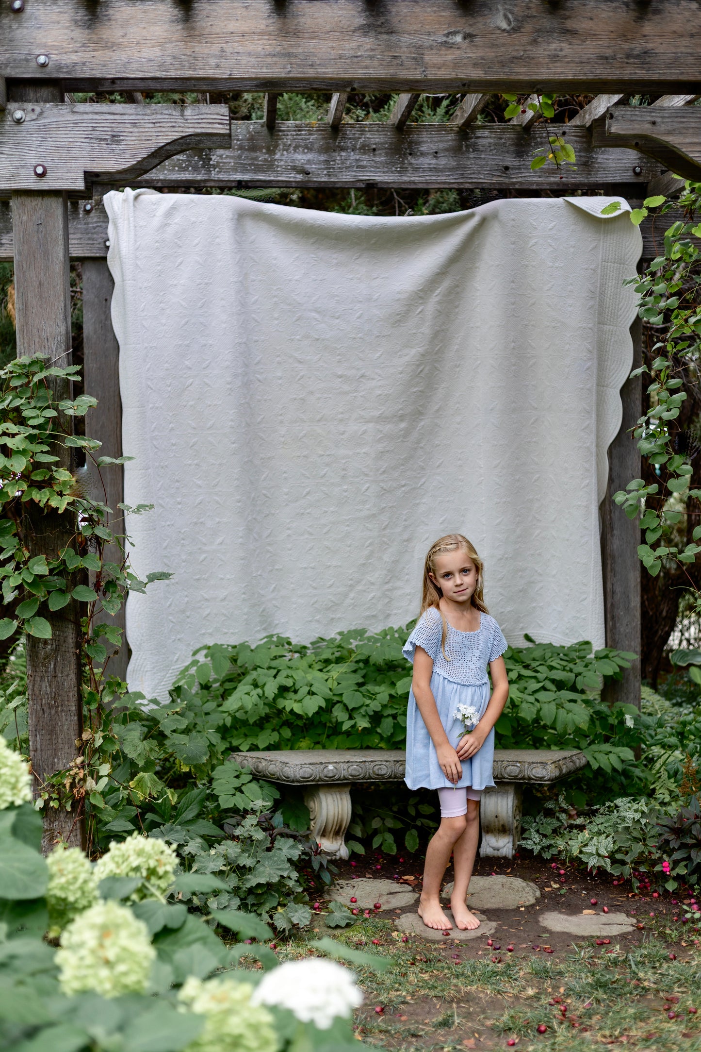 primrose tunic . forget-me-not