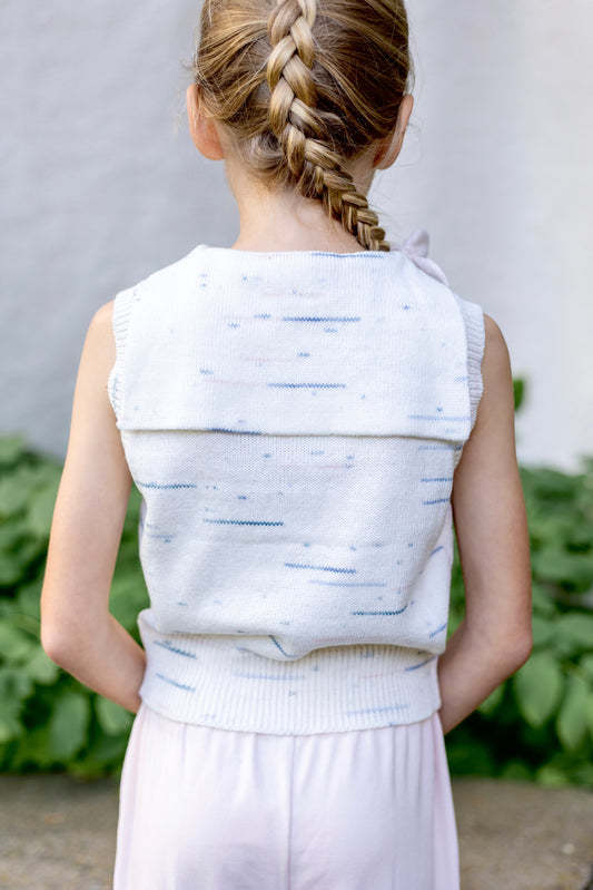 sailor vest . watercolor