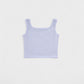pima crop tank . heather
