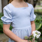 pima picnic dress . forget-me-not pointelle