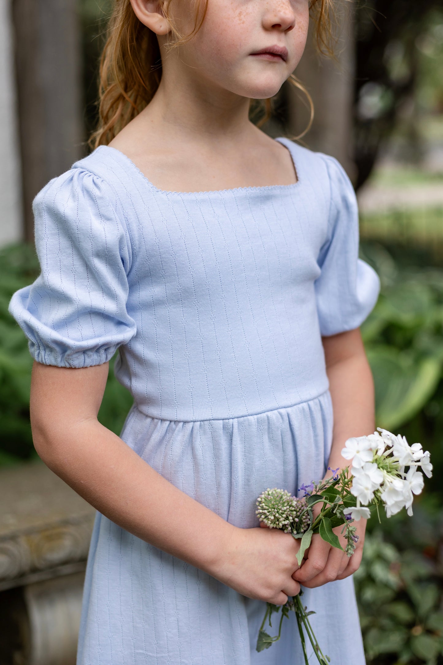 pima picnic dress . forget-me-not pointelle