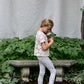 pima legging . garden windowpane