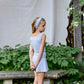 pima skort . forget-me-not