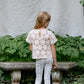 pima legging . garden windowpane