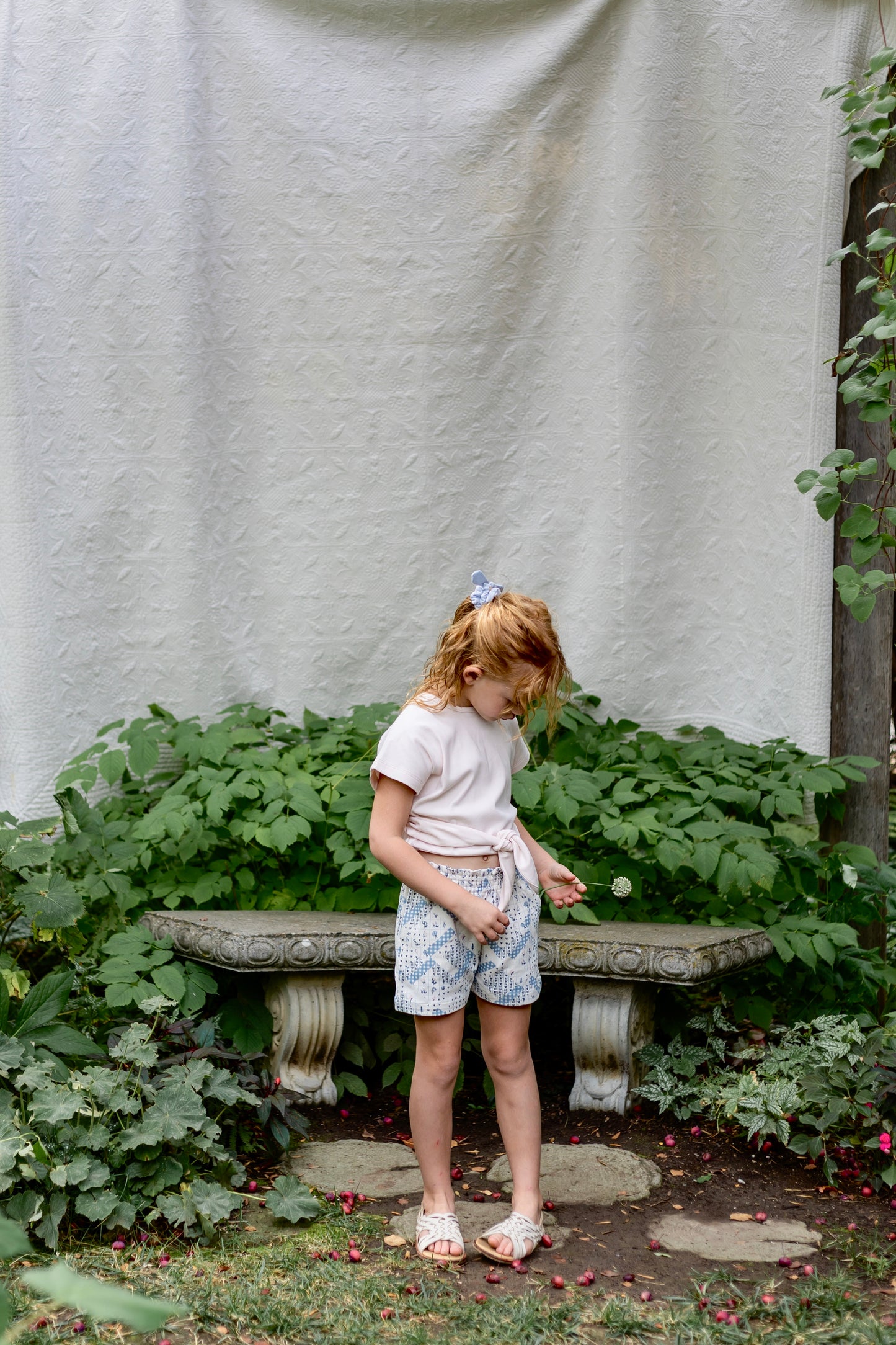 pima beach shorts . patchwork