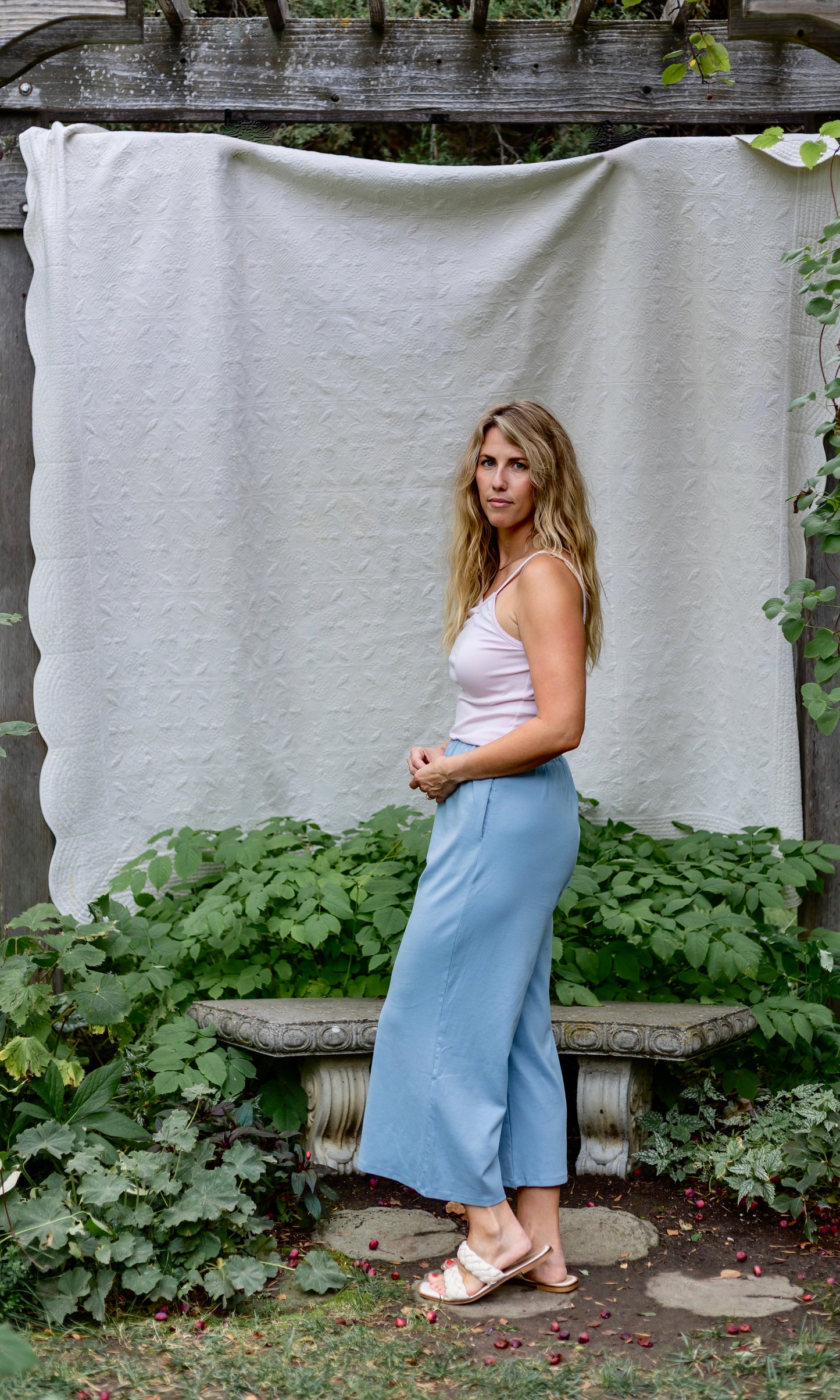 adult pima pant . lake