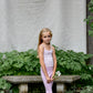 pima ruched camisole . thistle