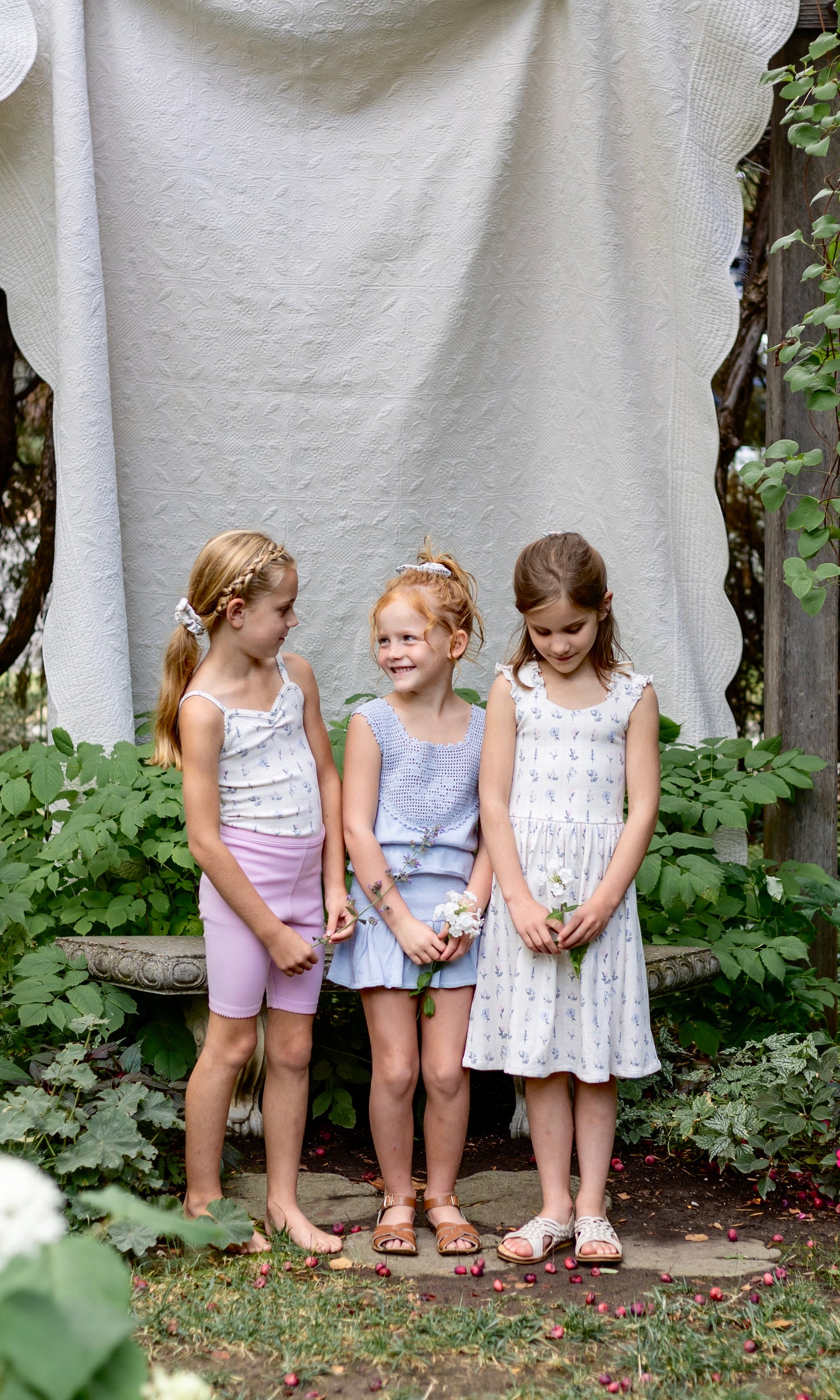 primrose top . forget-me-not