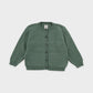 cardigan . olive