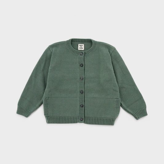 cardigan . olive
