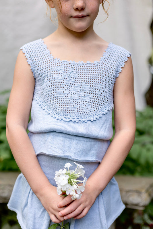 primrose top . forget-me-not