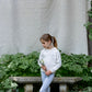 pima legging . forget-me-not