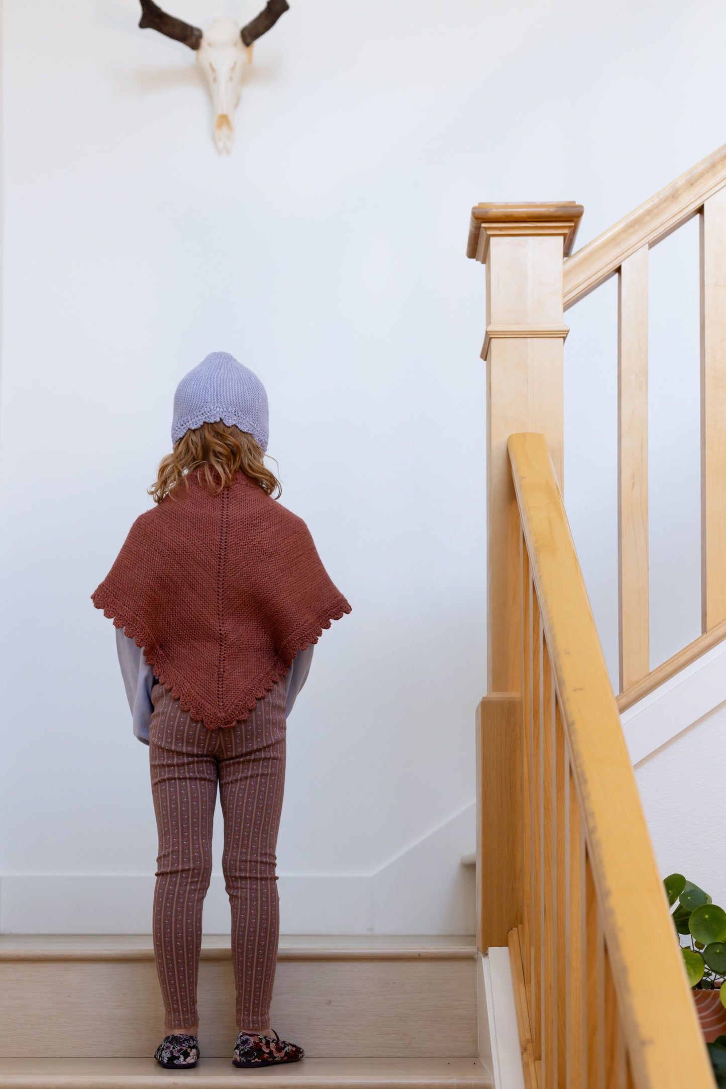 lace-edge cap . heather