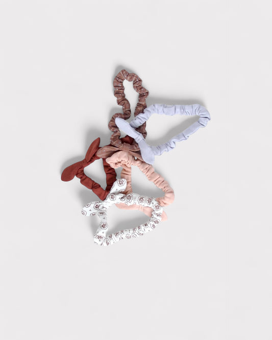 bow scrunchie headband