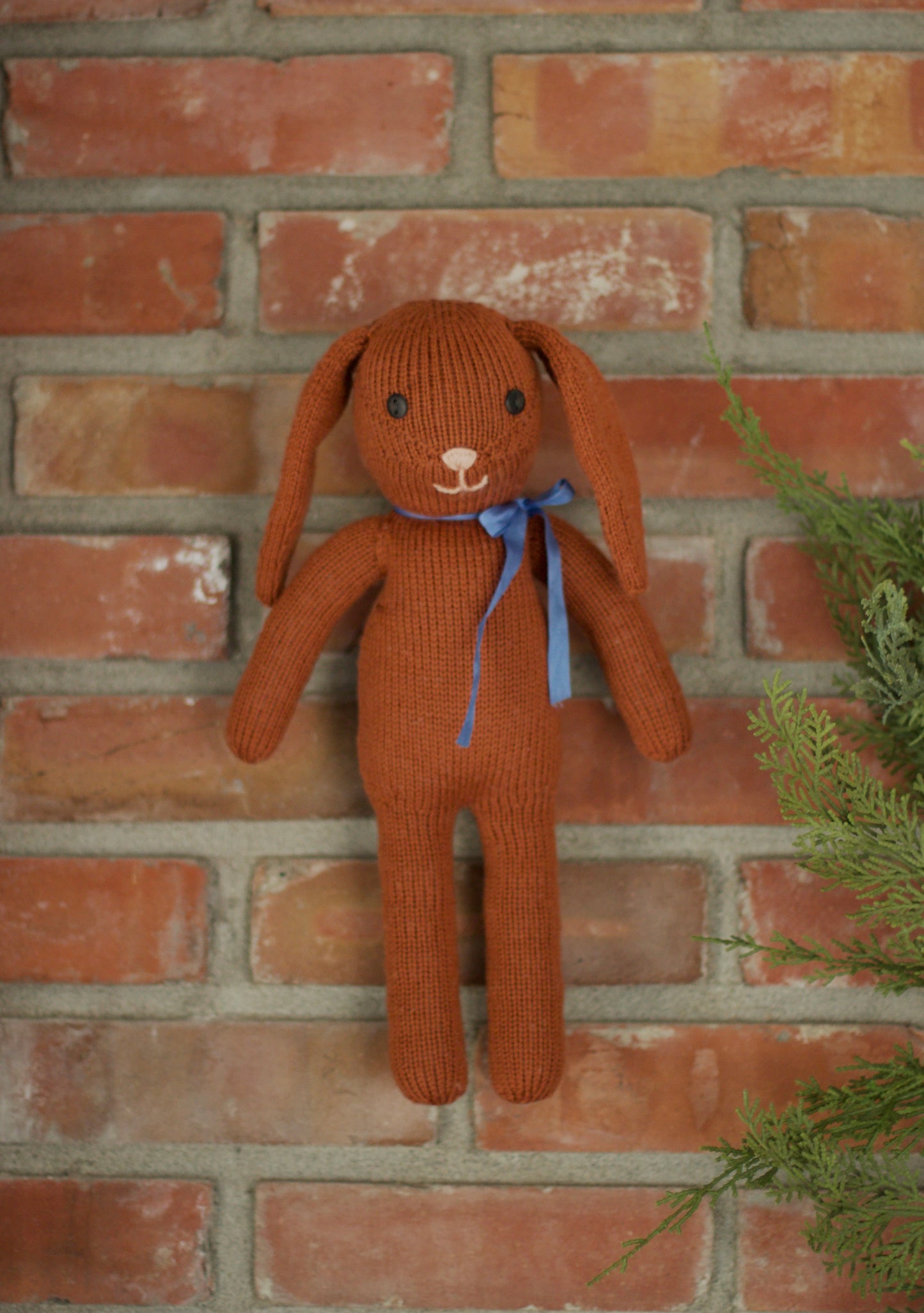 knit bunny . gingerbread