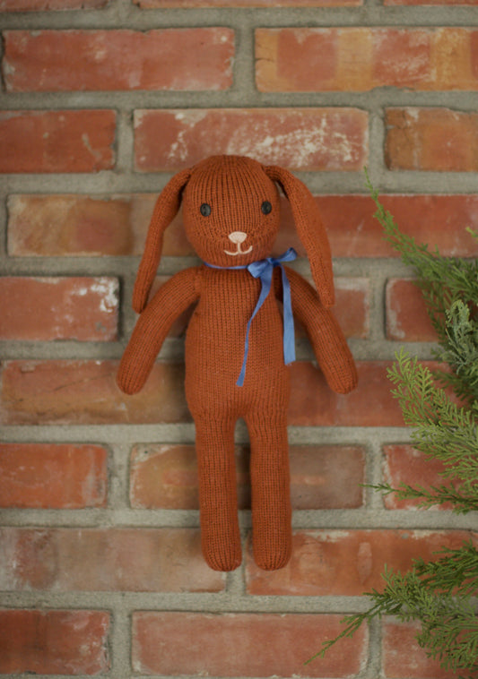 knit bunny . gingerbread